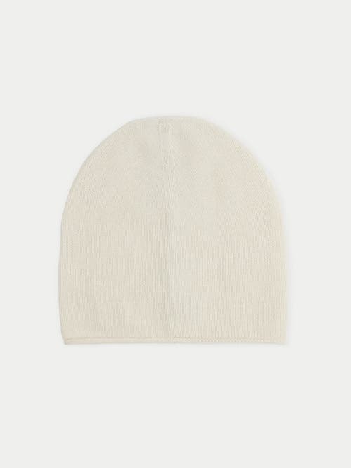 Gobi Cashmere Cashmere Hat And Sweater Set In Off White
