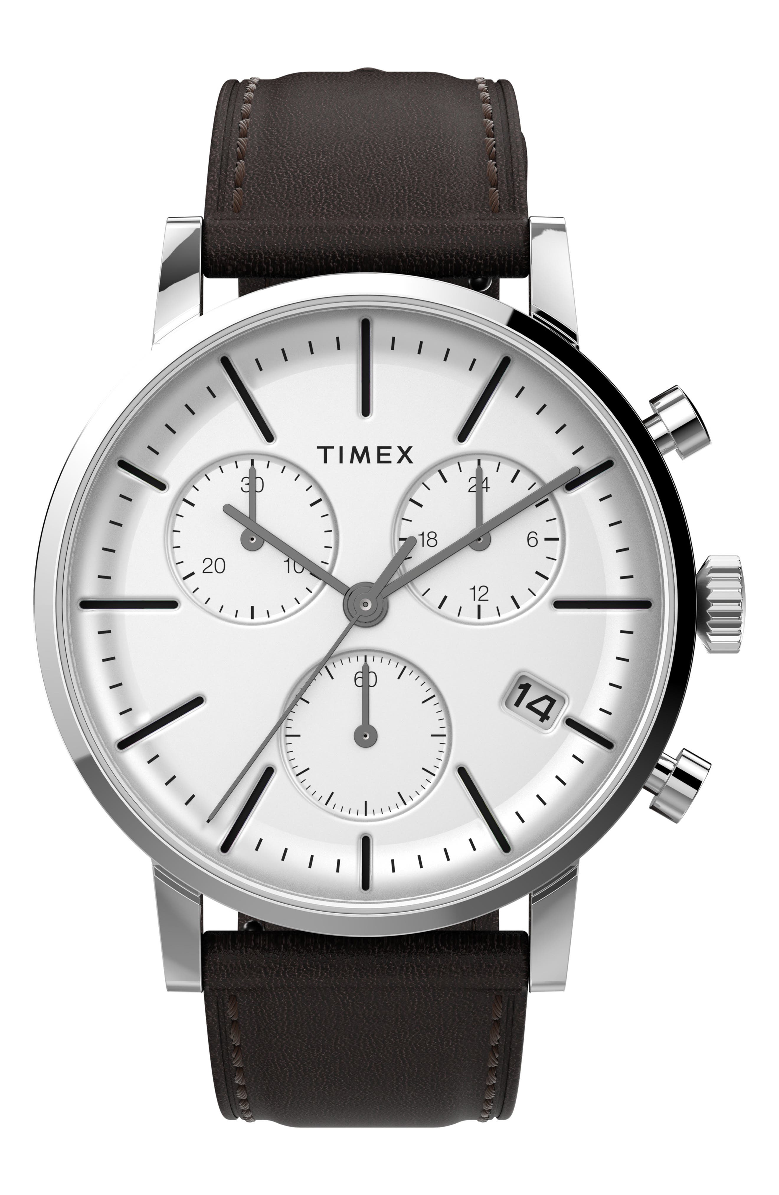Black Chronograph Watches for Men 