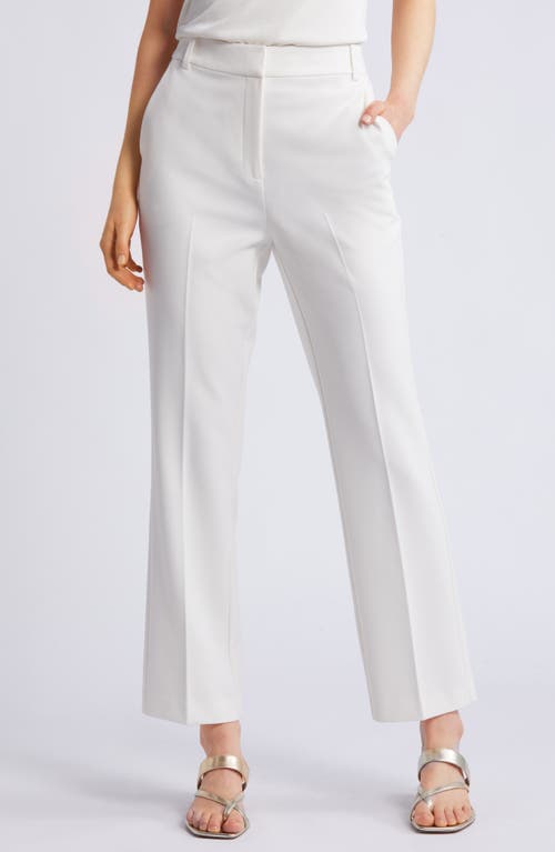 Bootcut Trousers in Ivory Cloud