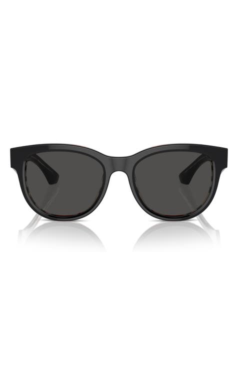 Black Round & Oval Sunglasses for Women