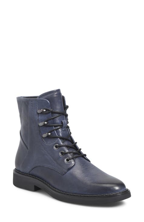 Women s Blue Lace Up Boots Nordstrom