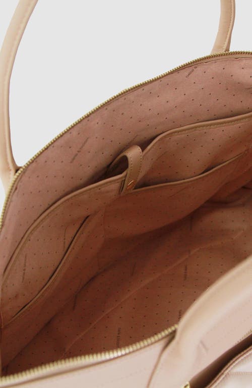 Belle & Bloom Meet Me In Paris Weekender Bag- Natural In Natural
