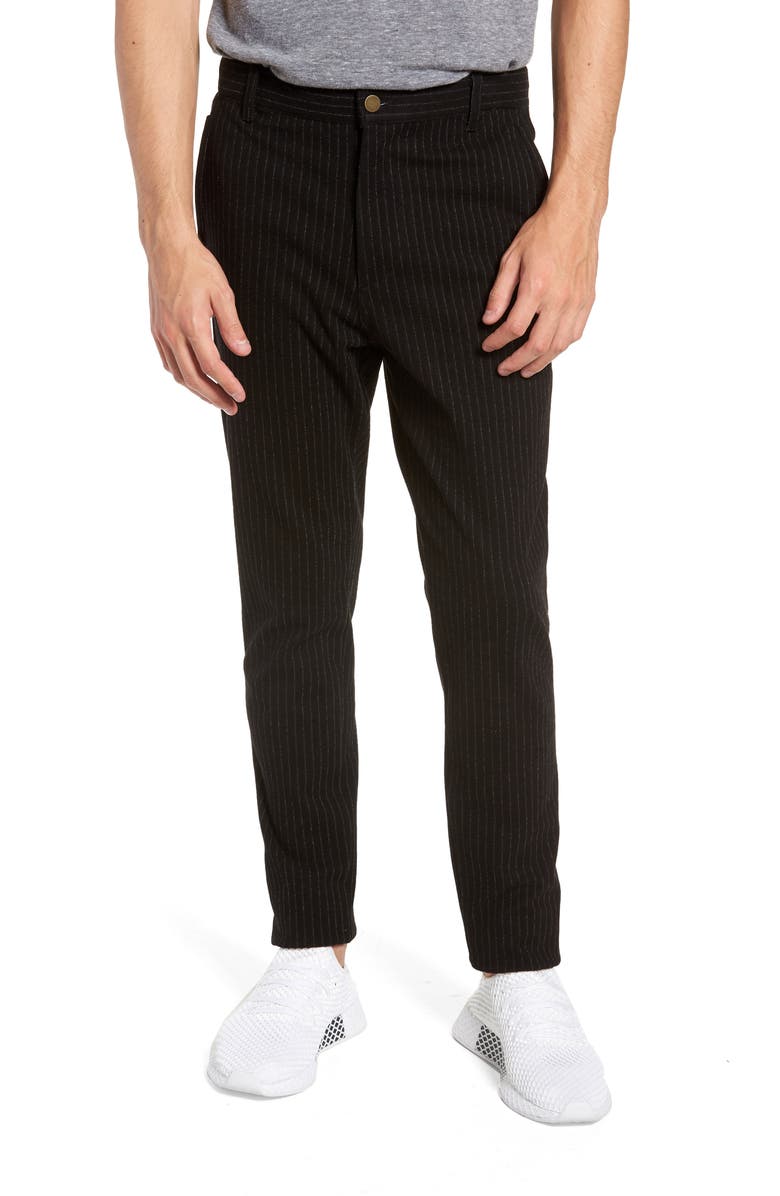 Descendant Of Thieves Ransom Slim Fit Chalk Stripe Pants Nordstrom