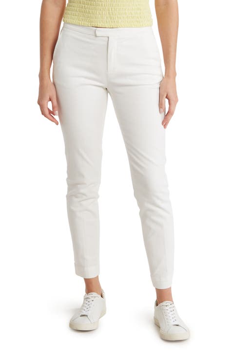 Women's White Capris & Cropped Pants