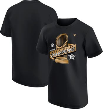 Youth Fanatics Branded Black Houston Astros 2022 World Series Champions  Parade T-Shirt