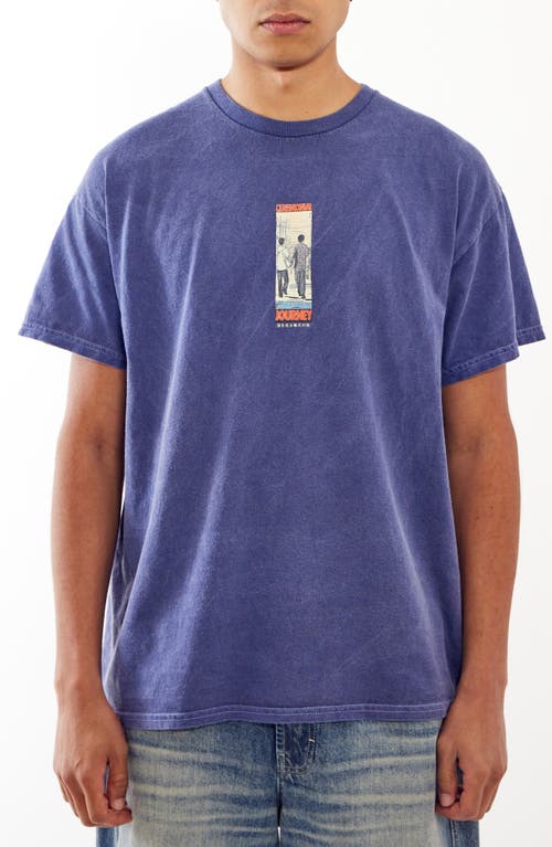 BDG Urban Outfitters Kyoto Cotton Graphic T-Shirt Navy at Nordstrom,