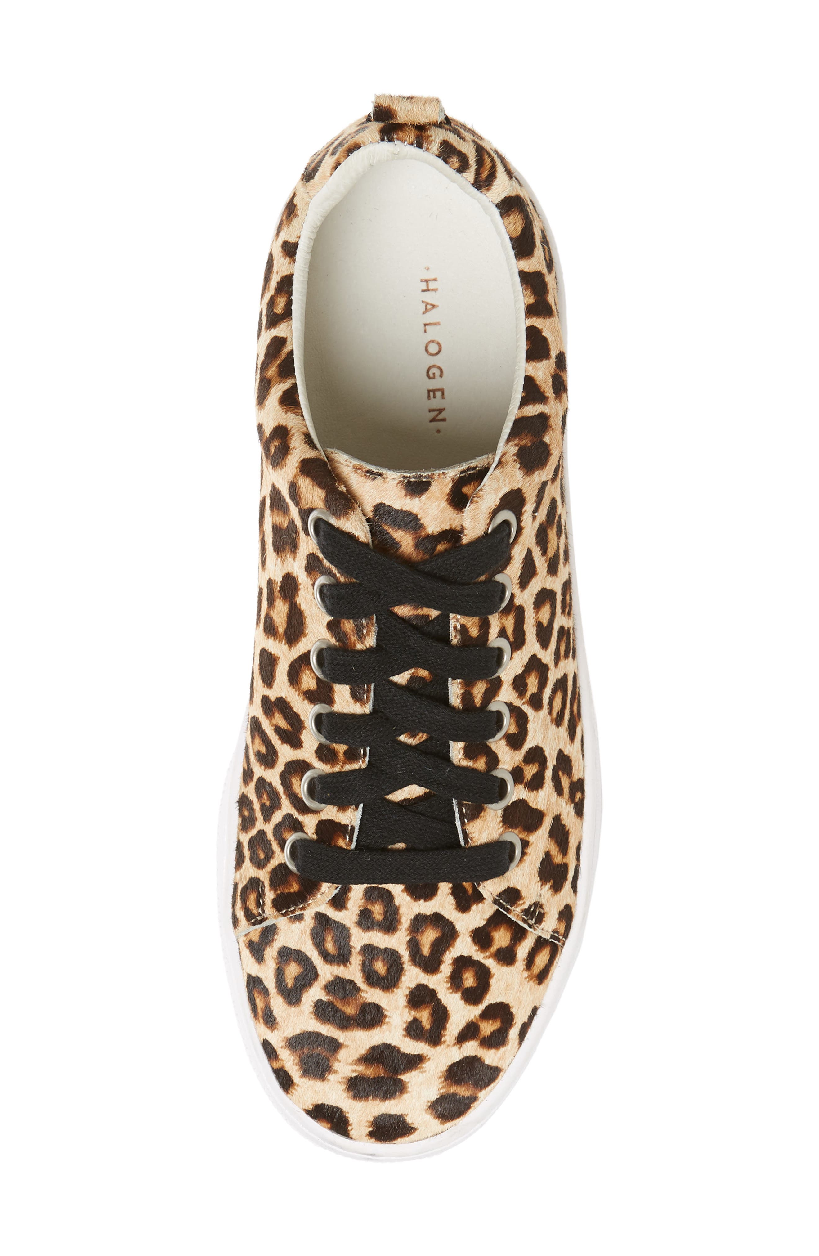 halogen leopard sneakers