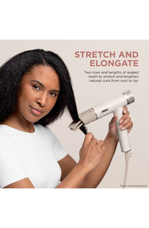 Shark Speedstyle Lift & Stretch Wide-tooth Comb Attachment In Stone