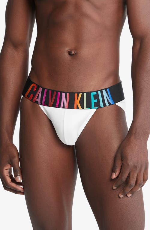 Intense Power Pride Microfiber Briefs in White