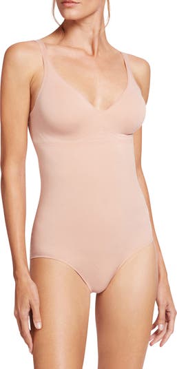 Flexees Tan Ultra Firm Strapless Bodybriefer Underwire Shapewear