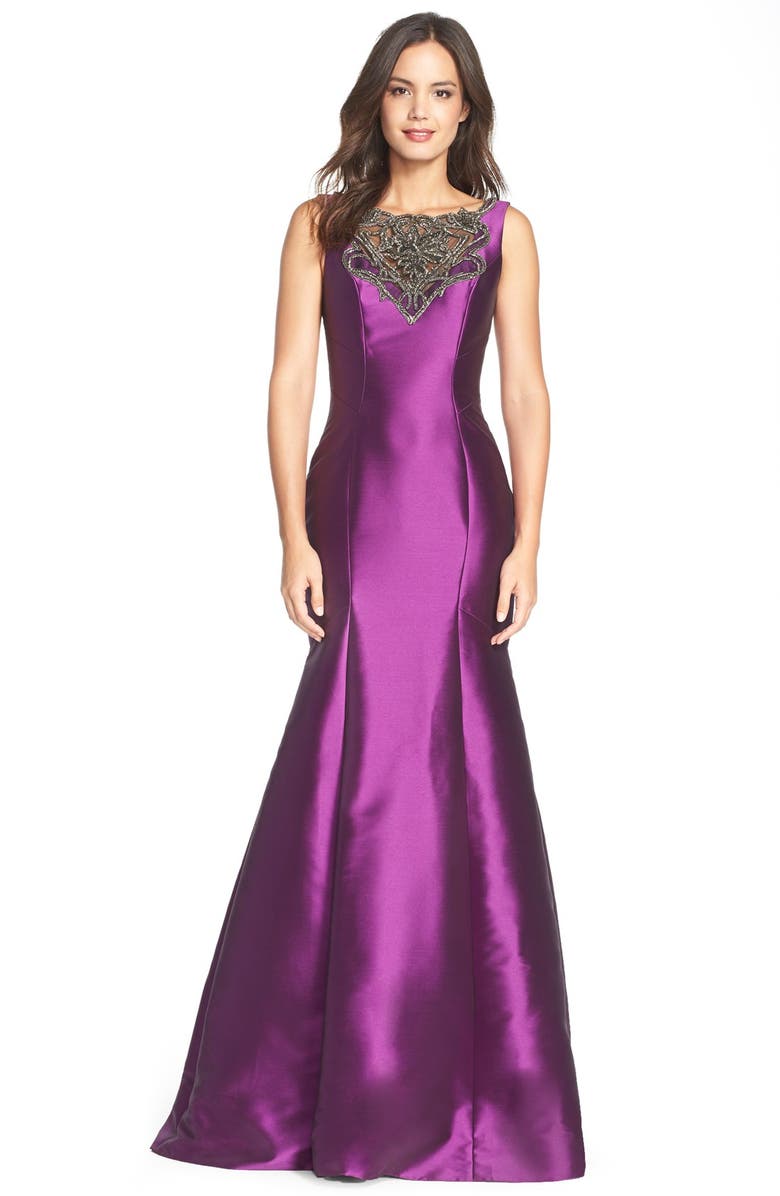 Theia Embellished Mermaid Gown | Nordstrom