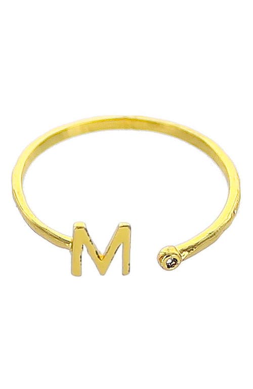 Panacea Initial Ring in Gold- at Nordstrom