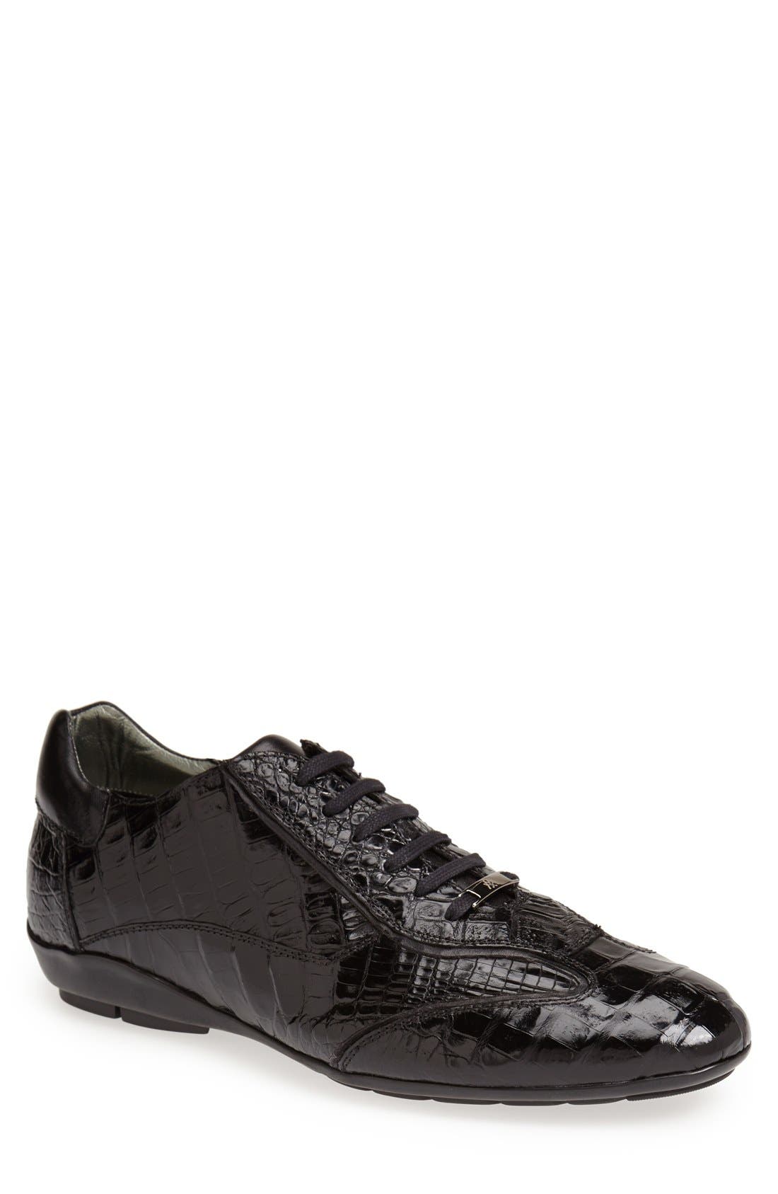 Mezlan 'Glasgow' Crocodile Leather Sneaker (Men) Nordstrom