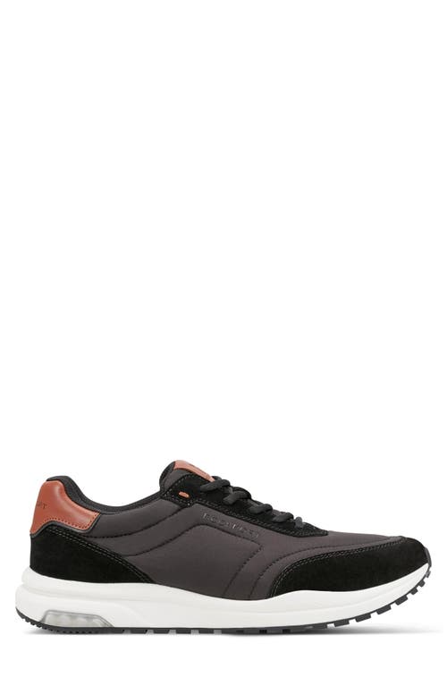 Rockport X Reebok Men's Dmx Brock Casual Lace-up Sneakers In Black