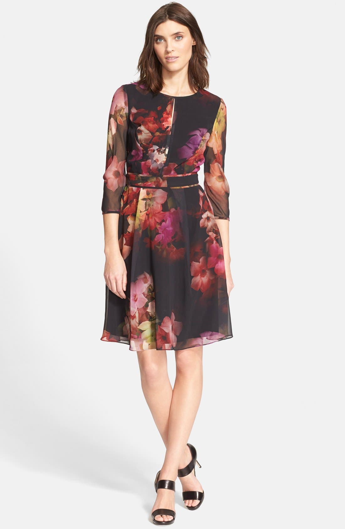 Ted Baker London 'Sakina' Floral Print Dress Nordstrom