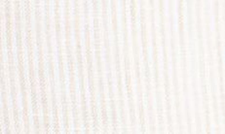 Shop Caslon (r) Linen Blend Drawstring Shorts In Tan Safari- White Leah Stripe