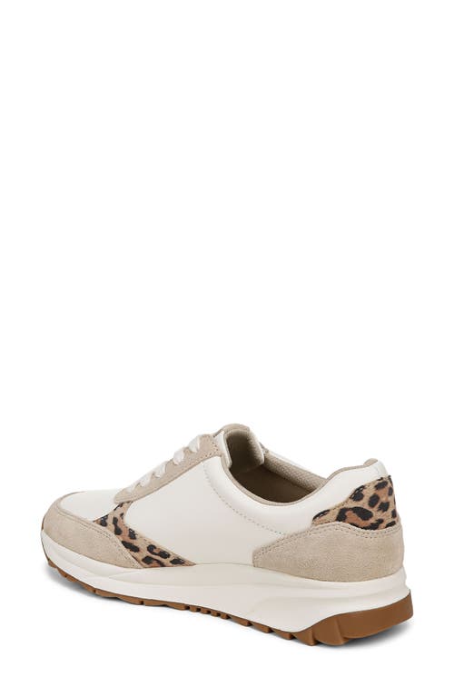 Naturalizer Shay Sneaker In Warm White/leopard