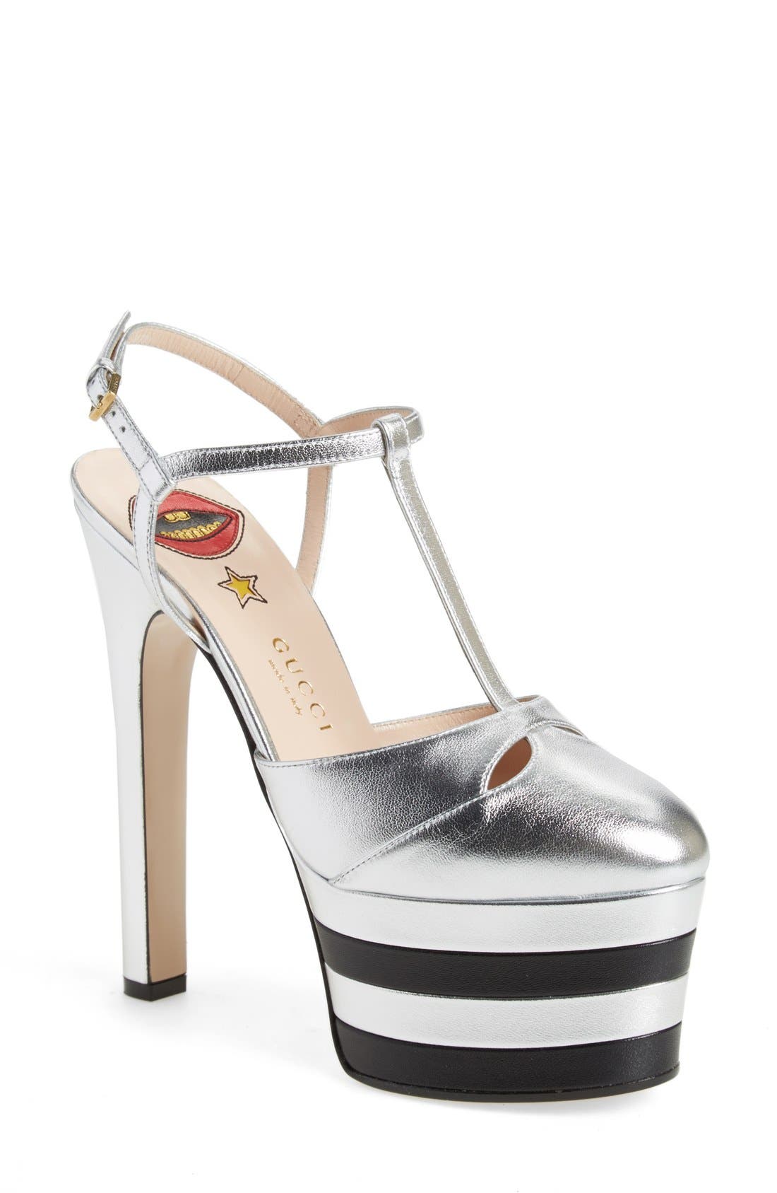 gucci angel pump