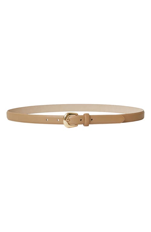 Shop B-low The Belt Kennedy Mini Leather Belt In Camel Gold