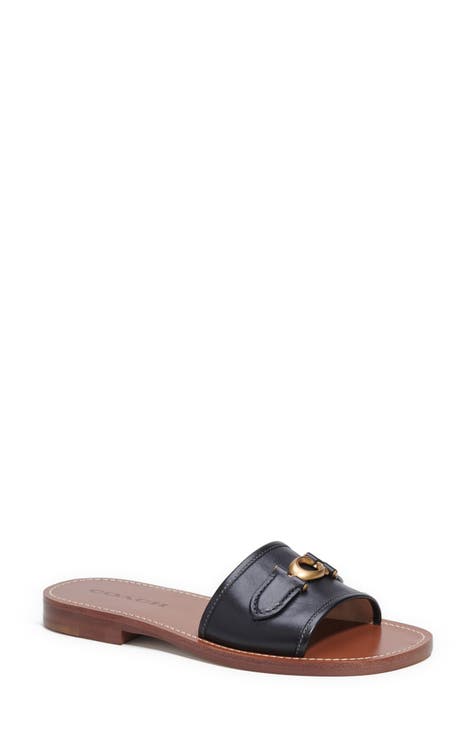 Women's COACH Slide Sandals | Nordstrom Women's COACH Slide Sandals | Nordstrom