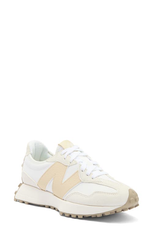 Shop New Balance 327 Sneaker In Sea Salt/sandstone