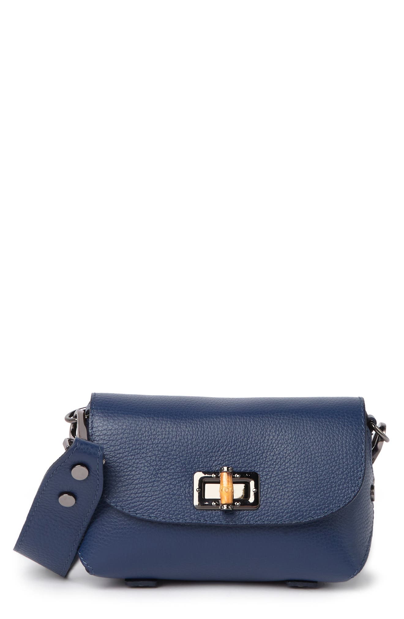 Lisa Minardi Dollaro Crossbody Bag In Blue