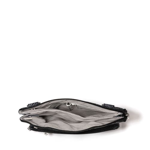 Baggallini Out And About Crossbody Bag In Midnight Blossom