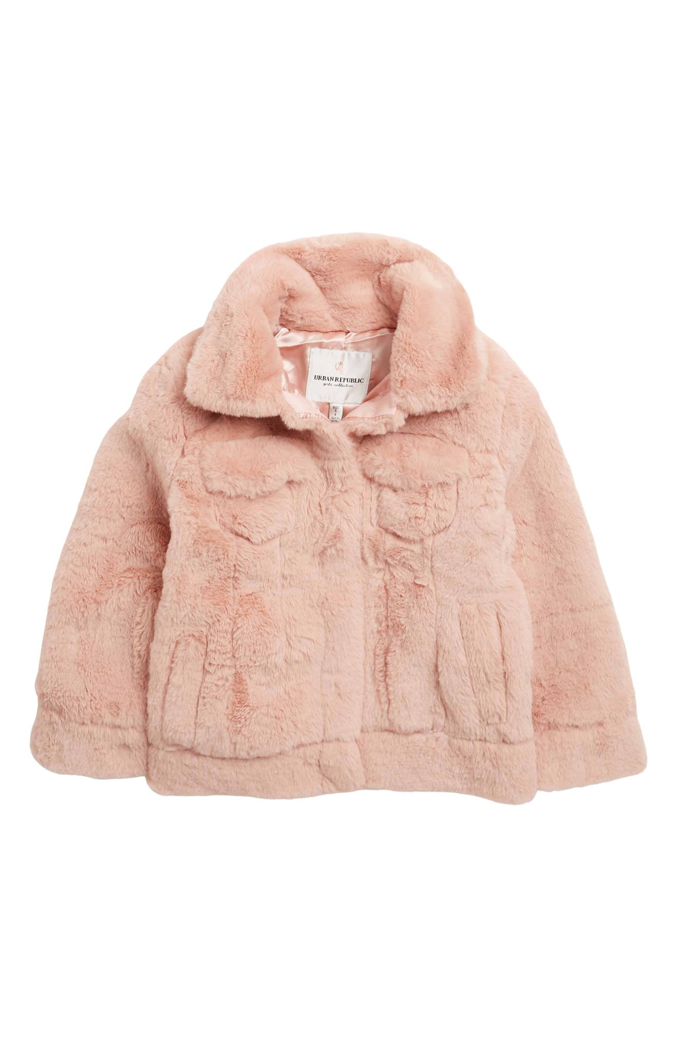 children's faux fur coats uk