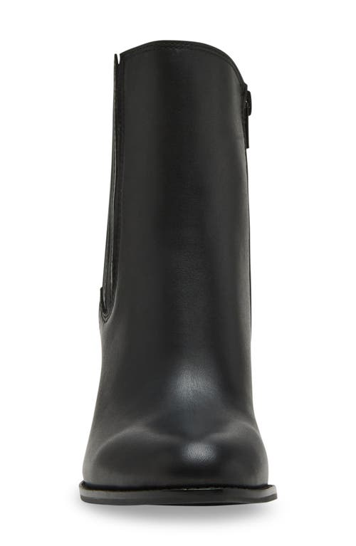 Shop Blondo Giada Waterproof Bootie In Black Leather