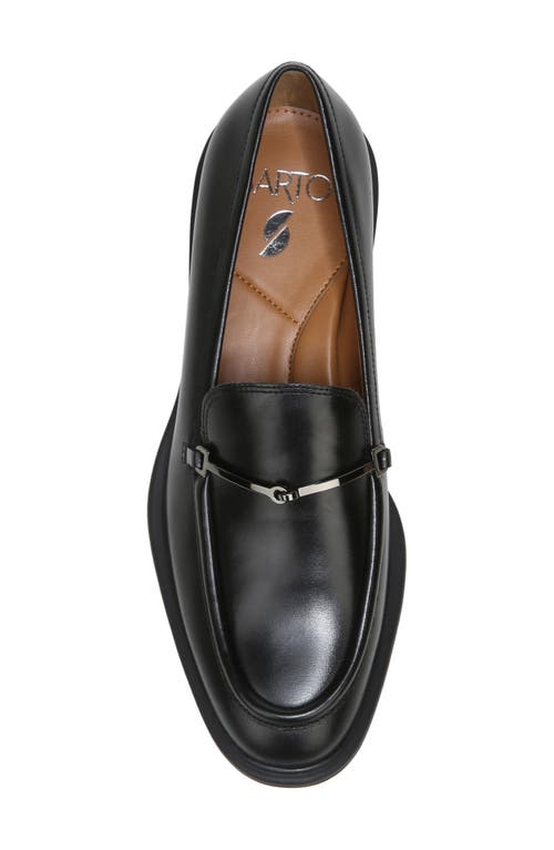 Sarto By Franco Sarto Eda Loafer In Black Leather
