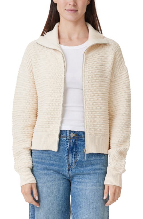 Shop Habitual Zip Cardigan In Birch