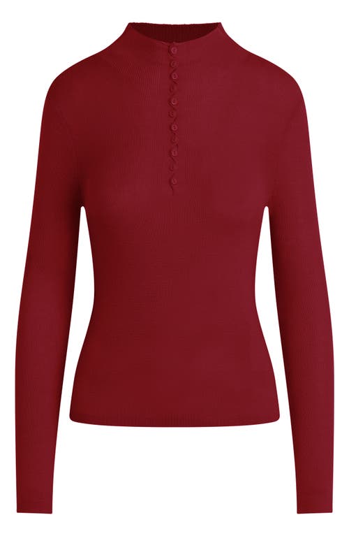 Shop Favorite Daughter The Jackie Merino Wool Sweater In Haute Rouge