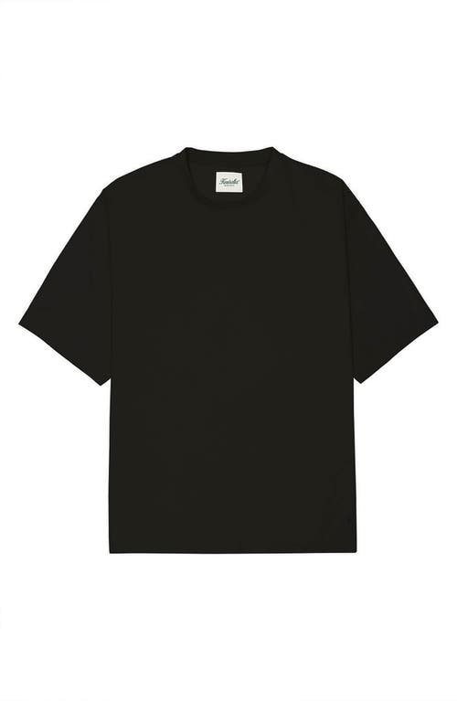 KUWALLA Box Crewneck T-Shirt in Black at Nordstrom
