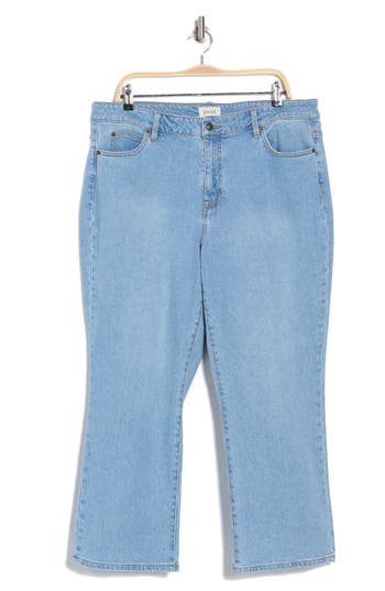 Joie Sylvie Ankle Straight Leg Jeans In West Kinney Wash