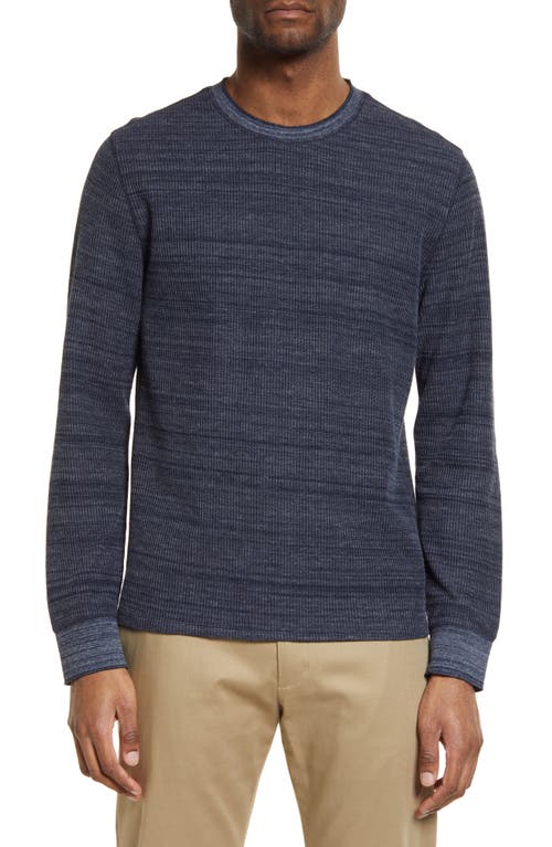 Vince Thermal Long Sleeve T-shirt In H Coastal/coastal