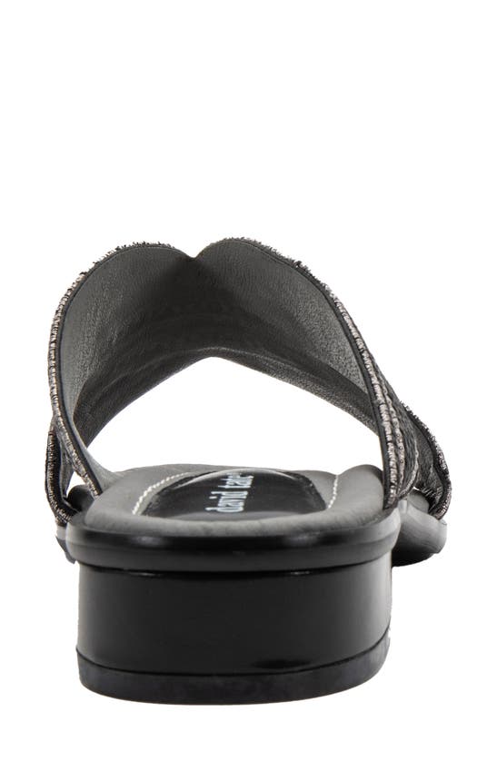 David Tate Thrill Detailed Sandal In Black