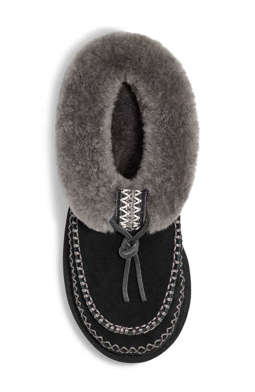 Shop Ugg(r) Tasman Alpine Genuine Shearling Clog In Black