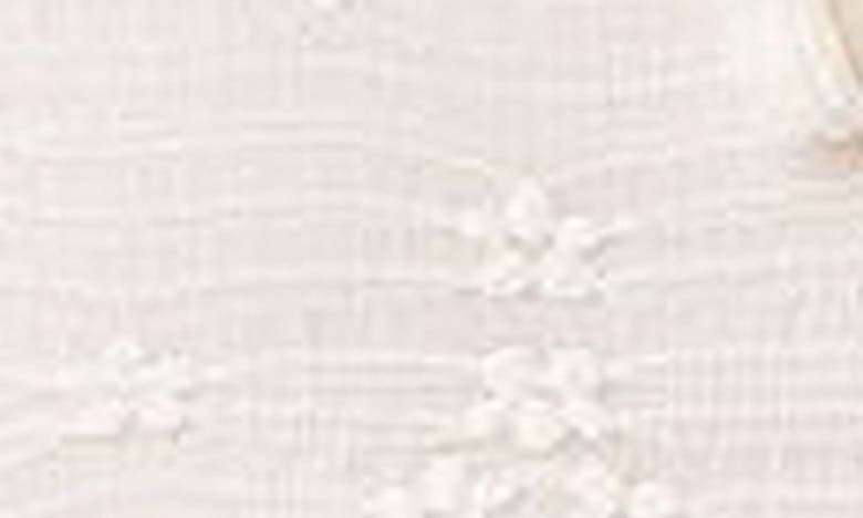 EDIKTED EDIKTED EMBROIDERED SHEER STRAPLESS TOP