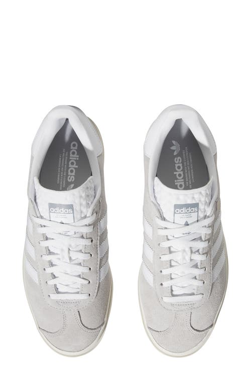 Shop Adidas Originals Adidas Gazelle Bold Platform Sneaker In Grey/white/white