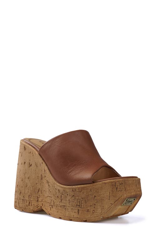 Shop Candies Candie's Keres Platform Wedge Sandal In Tan