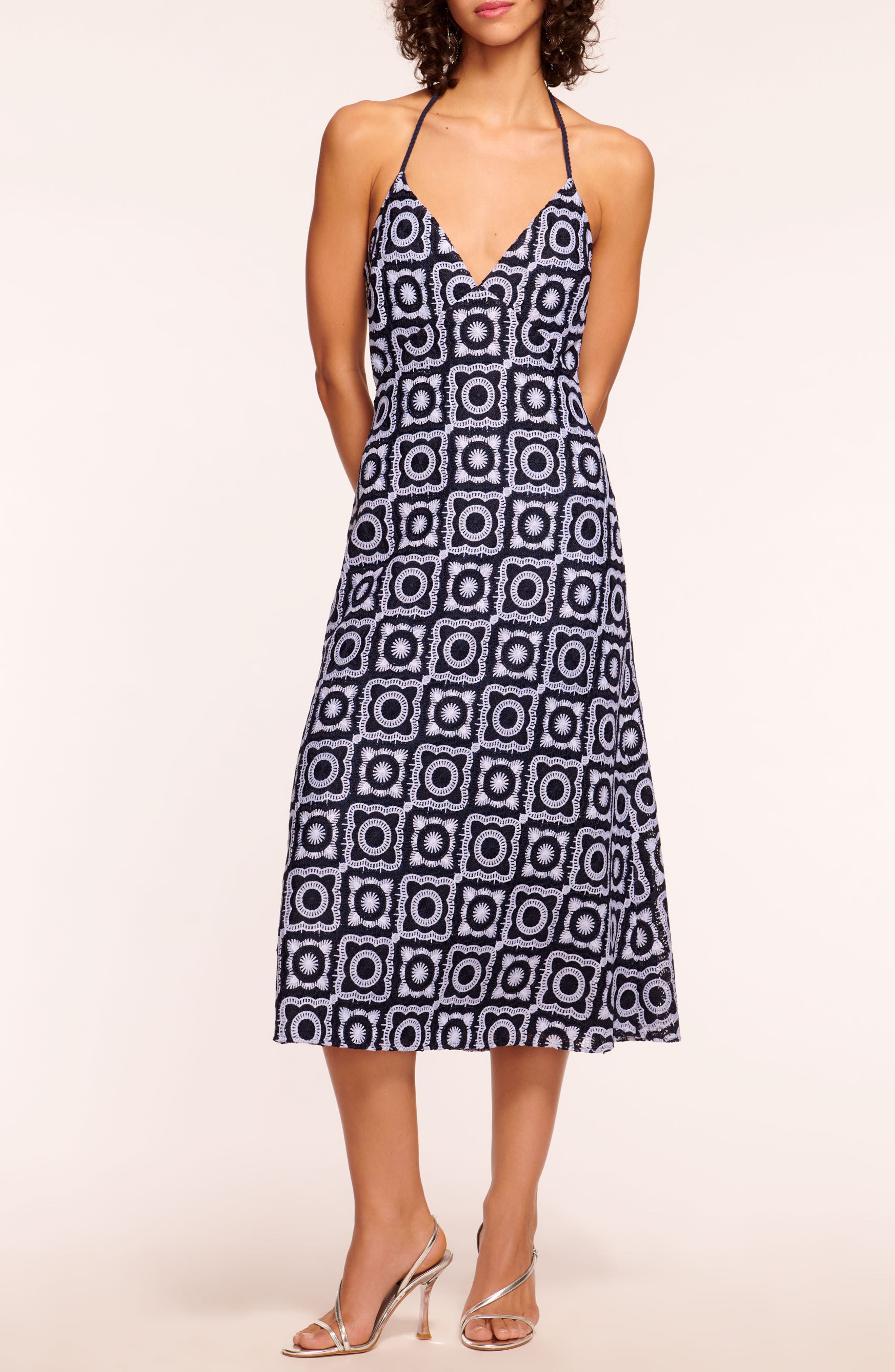 Ramy Brook Rebecca Halter Midi Dress | Nordstrom