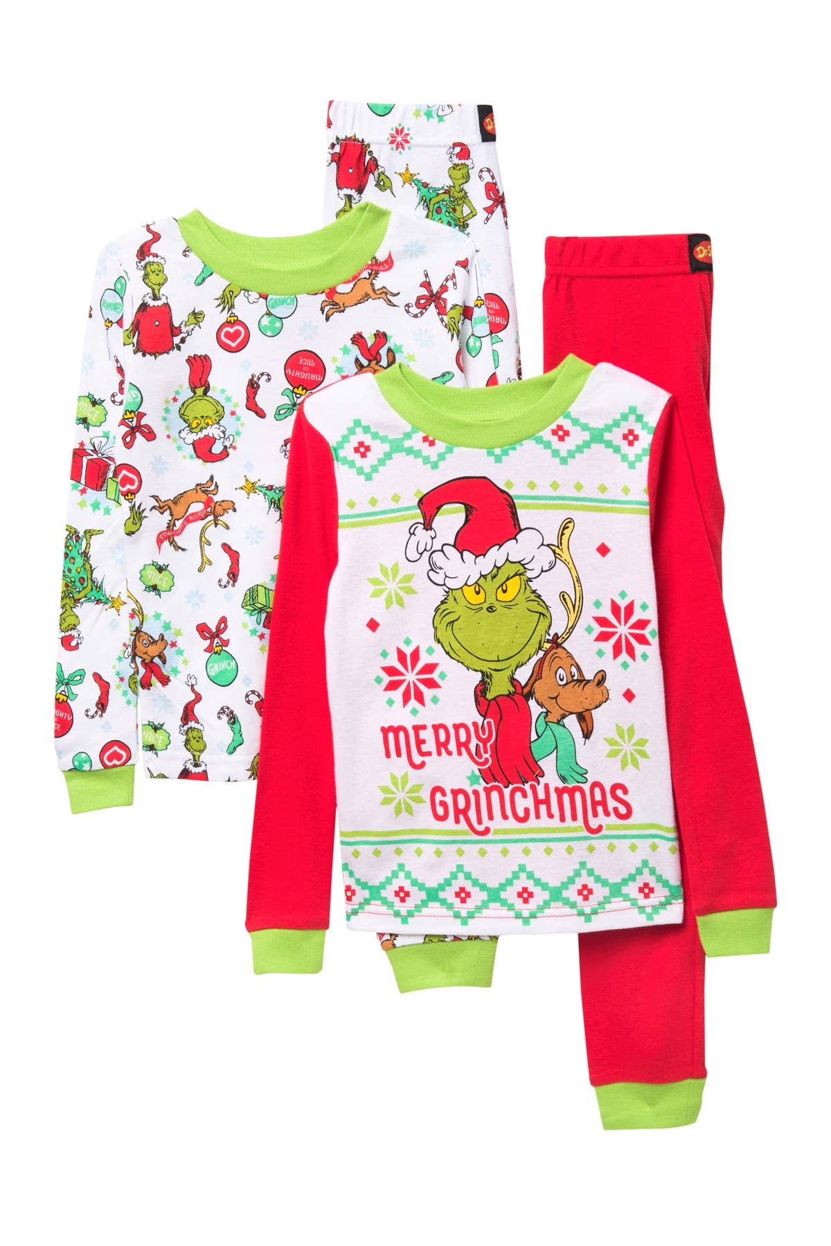 2t grinch pajamas