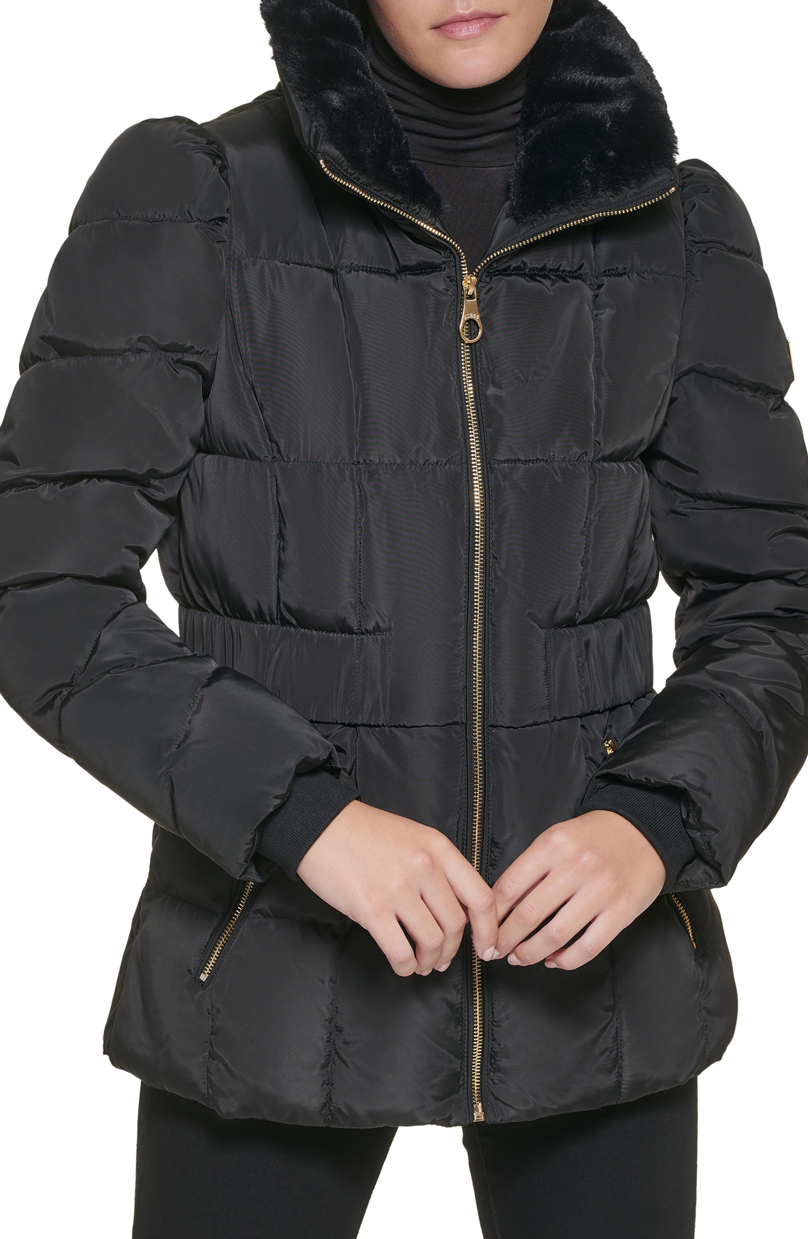 water resistant puffer jacket