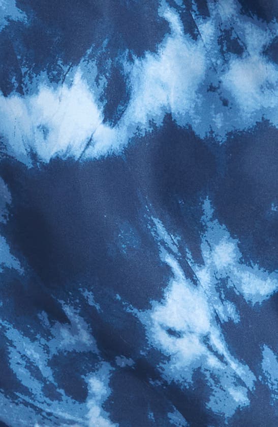 Shop Rip Curl Kids' Shred Tie Dye Volley In Washed Navy