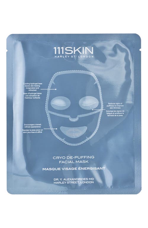 111SKIN Cryo De-Puffing 5-Piece Facial Mask at Nordstrom, Size 5 Count