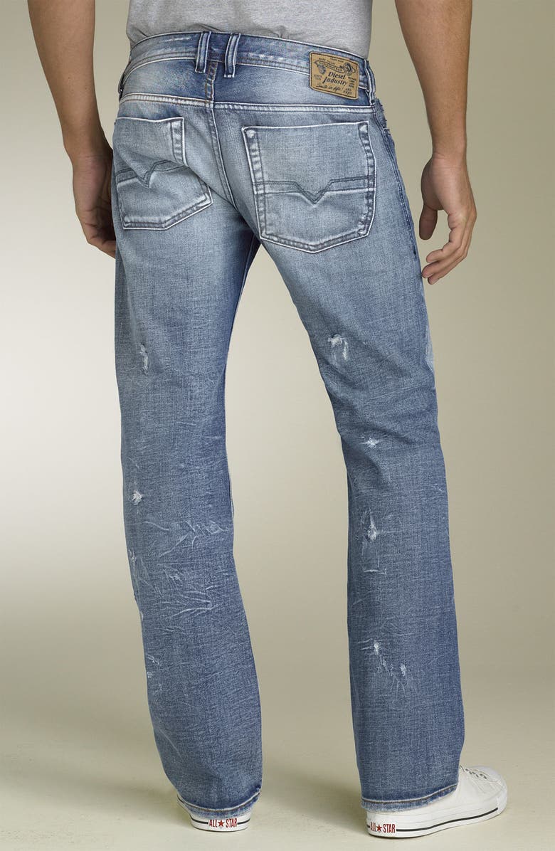 DIESEL® 'Zatiny' Bootcut Jeans (Blue Bright Used Wash) | Nordstrom