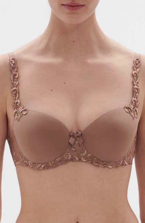 Simone Perele Andora 3d Molded Underwire Bra In Amaretto