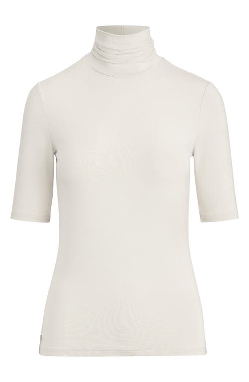 RALPH LAUREN LAUREN RALPH LAUREN JERSEY TURTLENECK TOP 