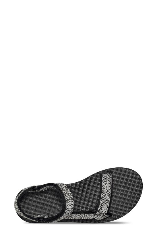 Shop Teva Midform Universal Sandal In Boho White/ Black