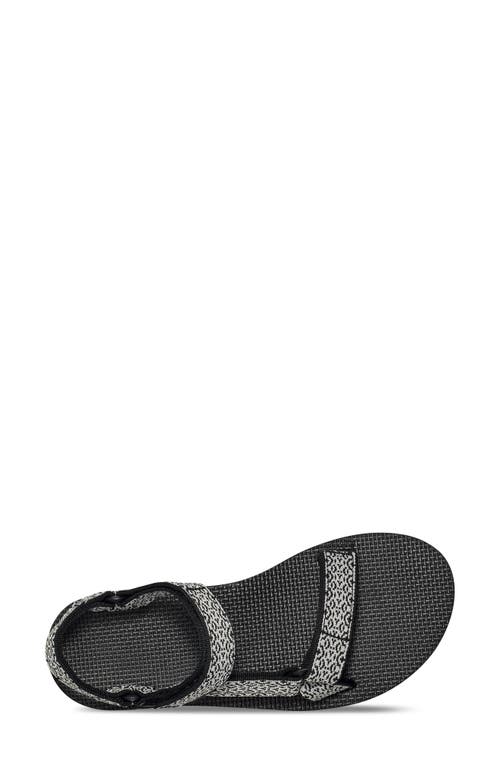 Teva Midform Universal Sandal In Boho White/black